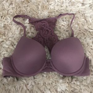 Victoria’s Secret cross back front closure bra
